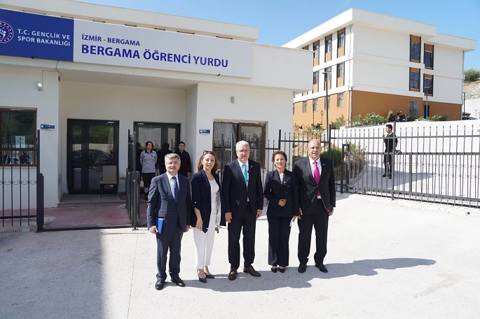 Bergama KYK Öğrenci Yurdu kapasitesi 750 kişiye çıkarıldı