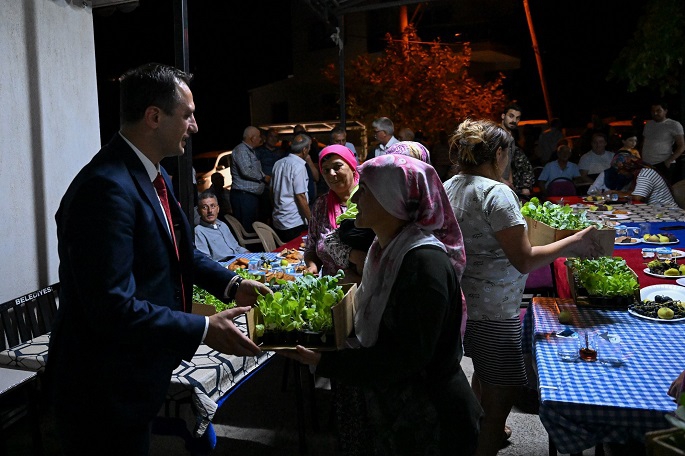 Bornova'da kışlık sebzeler belediyeden