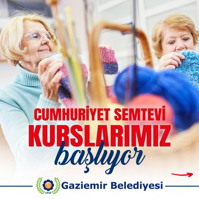 Cumhuriyet Semtevlerinde kurs kayıtları başladı