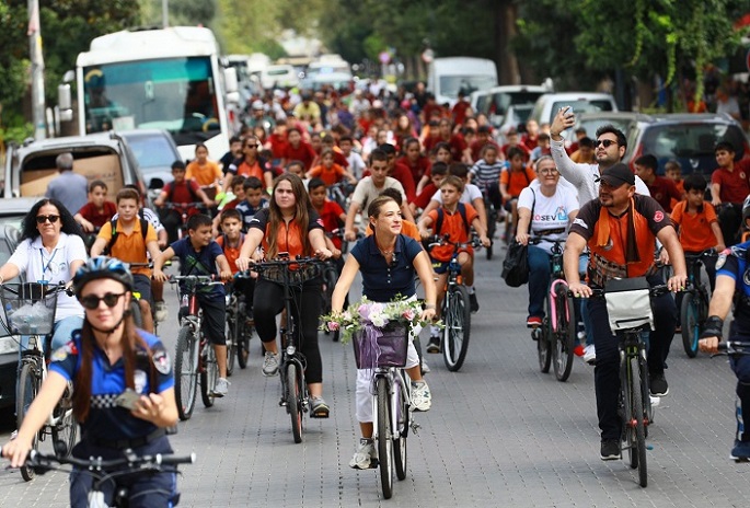 Efes Selçuklular Cumhuriyet İçin Pedal Çevirdi