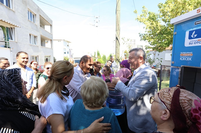 Güzelbahçe Belediyesi SUmatik Hizmetine Başladı