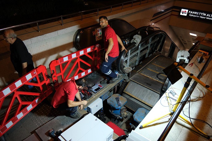 İzmir Metro'da Merdivenler, Ekim Sonunda Yürüyecek