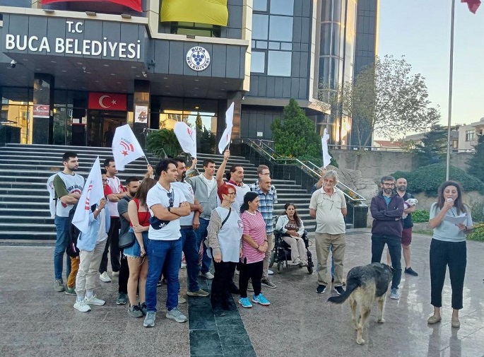 Türkiye Halk Temsilcileri Meclisi Buca'da Eylem Yaptı