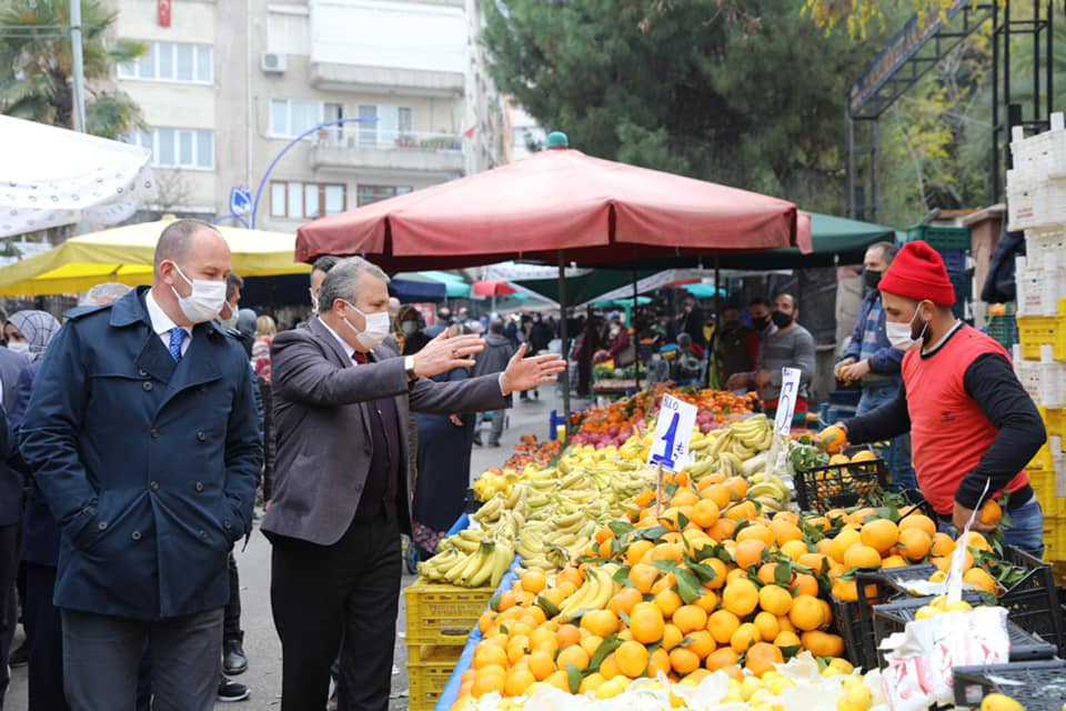 YUNUSEMRE’DE PAZARYERLERİNİN GÜNLERİ DEĞİŞTİ